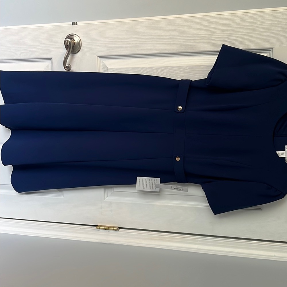 Royal blue midi dress NWT